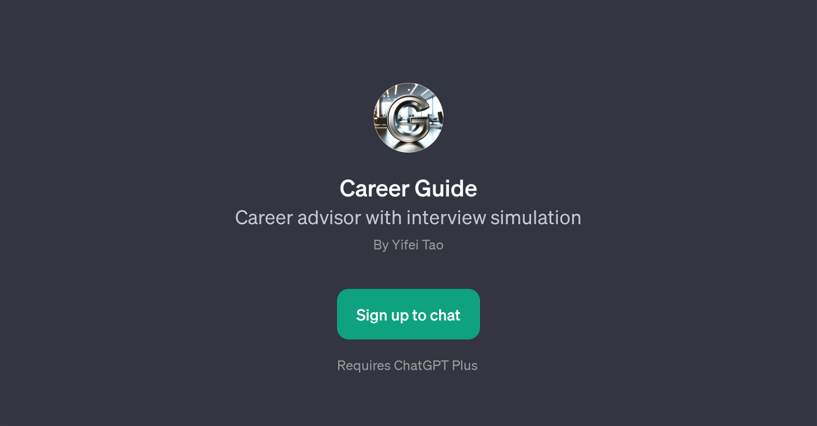 Career Guide website