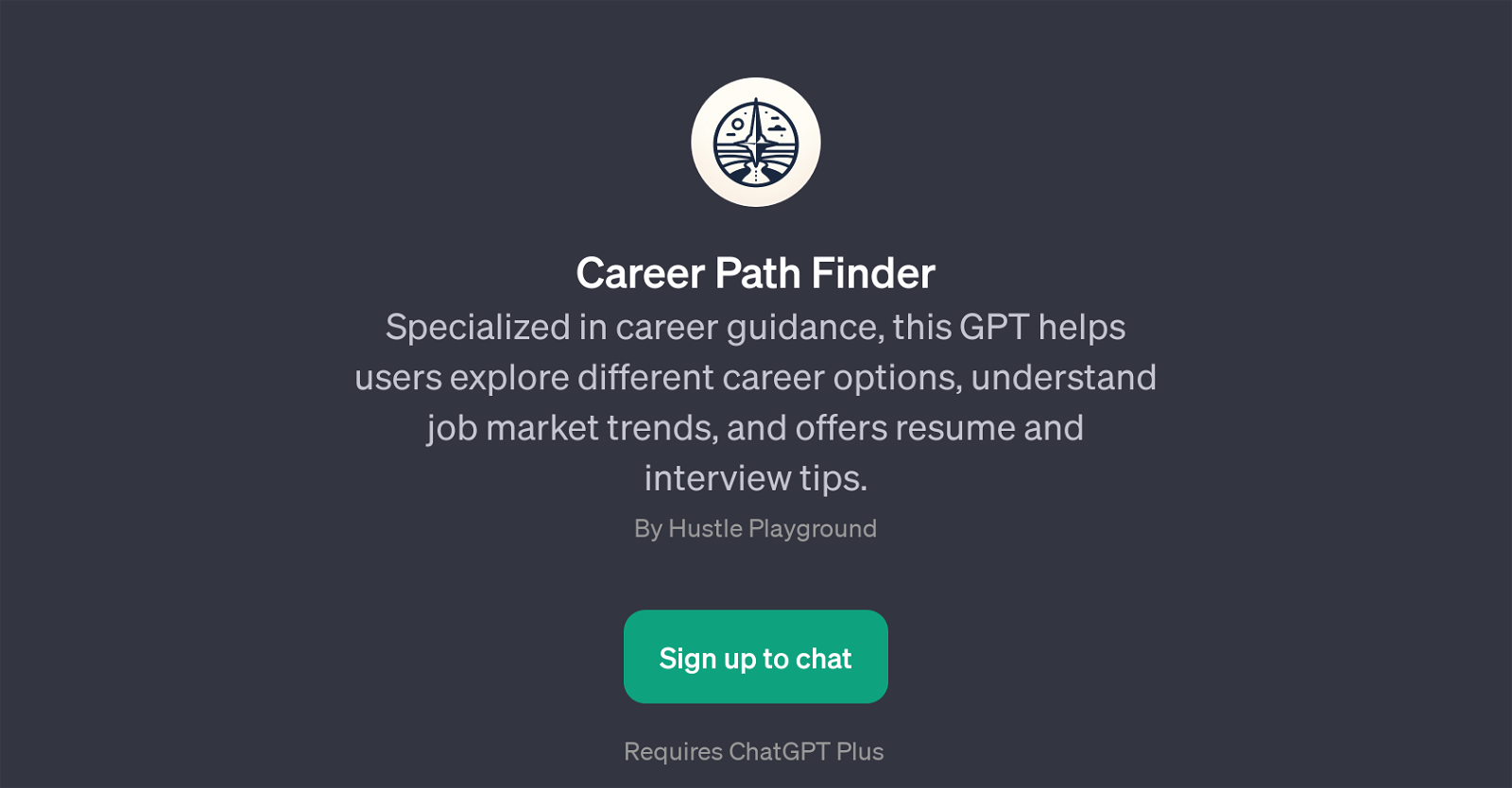 Career Path Finder website