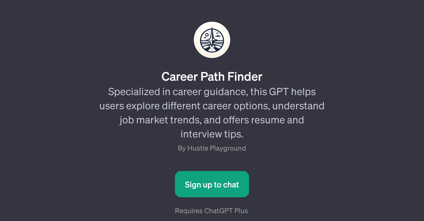 Career Path Finder website
