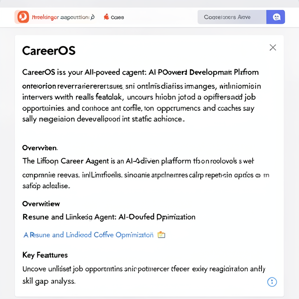 CareerOS website