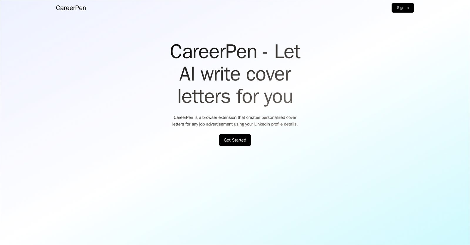 CareerPen website