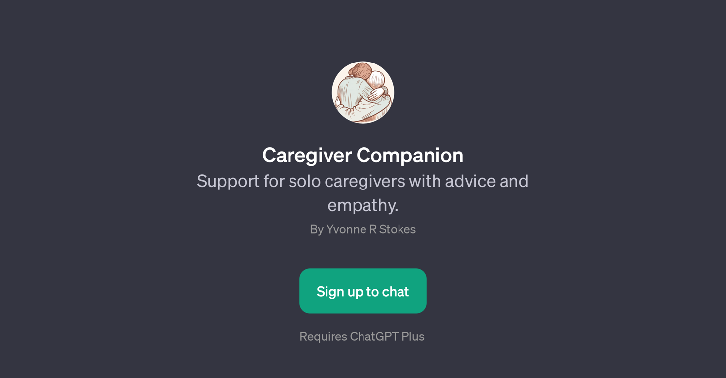 Caregiver Companion website