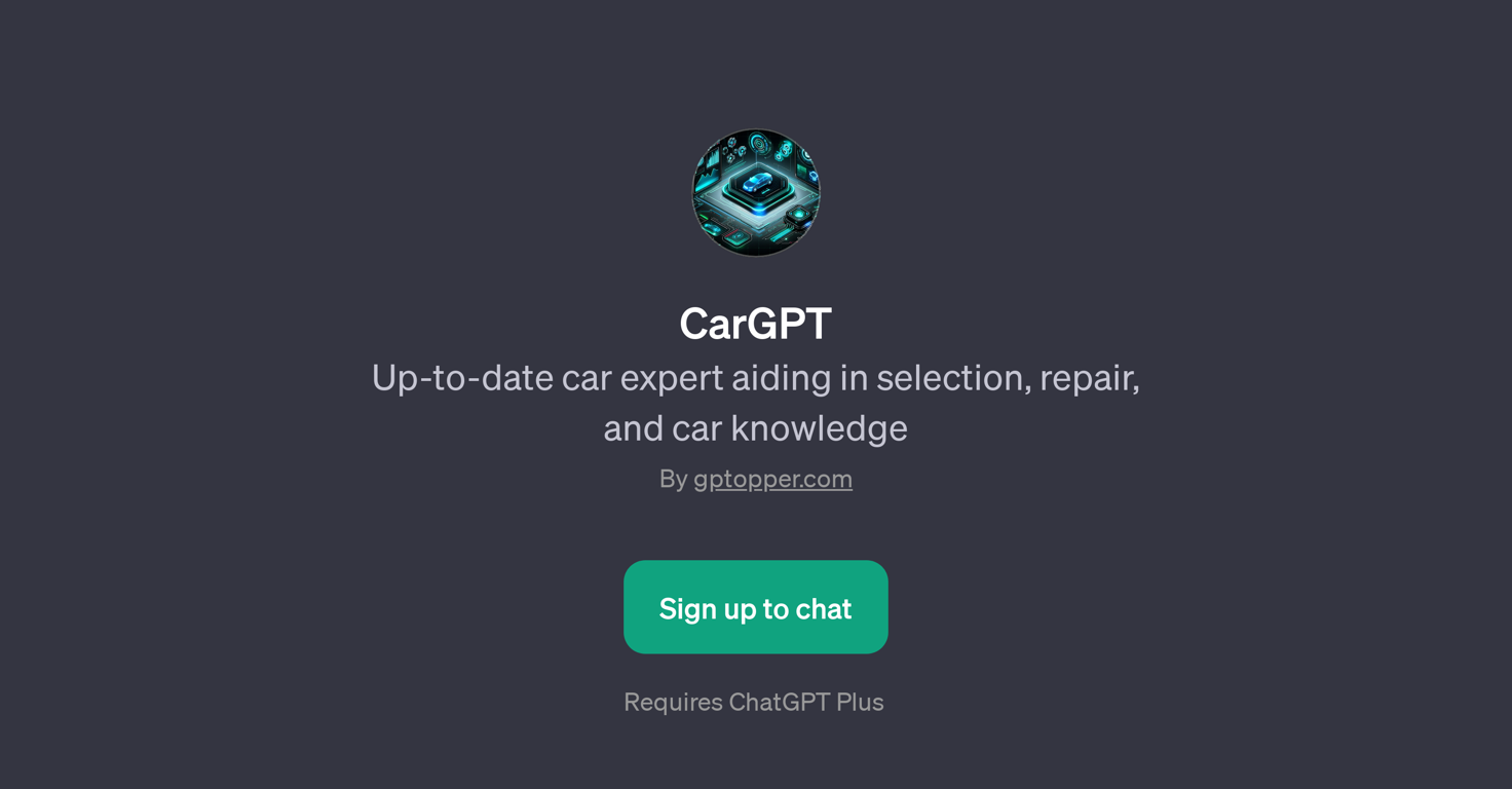 CarGPT website
