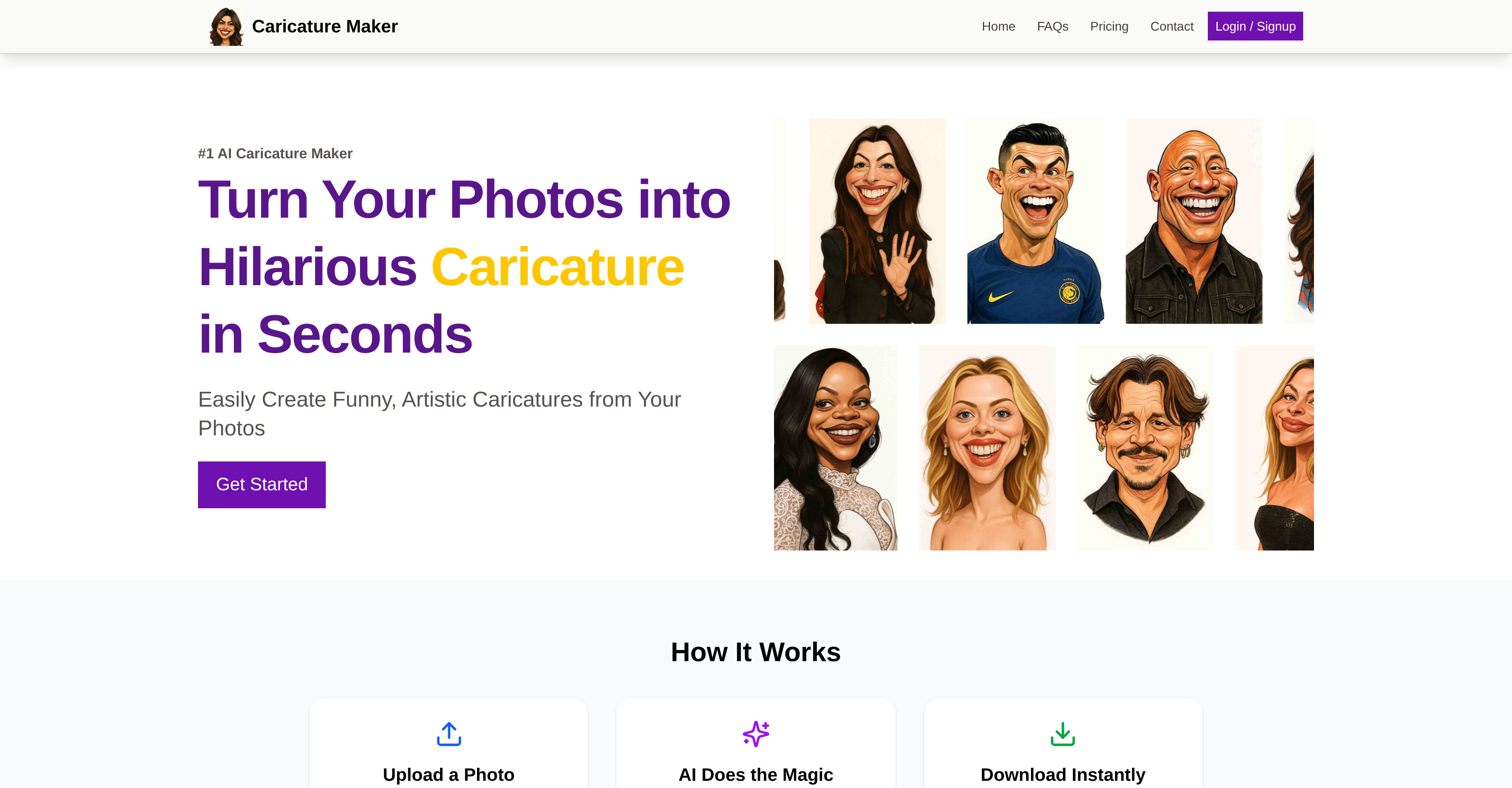 Caricature Maker logo