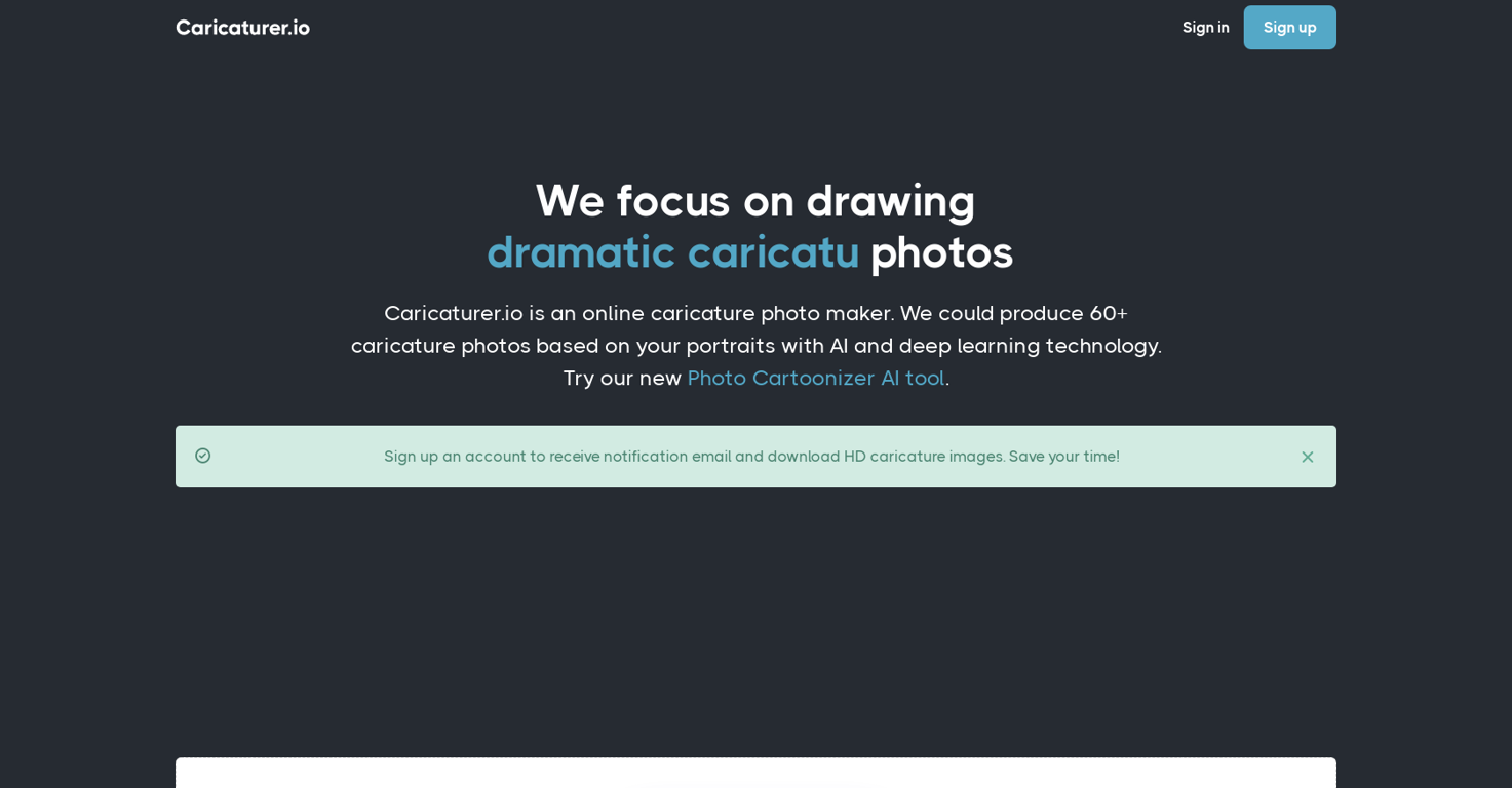 Caricaturer website