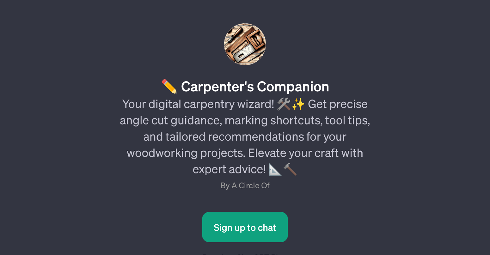 Carpenter's Companion website
