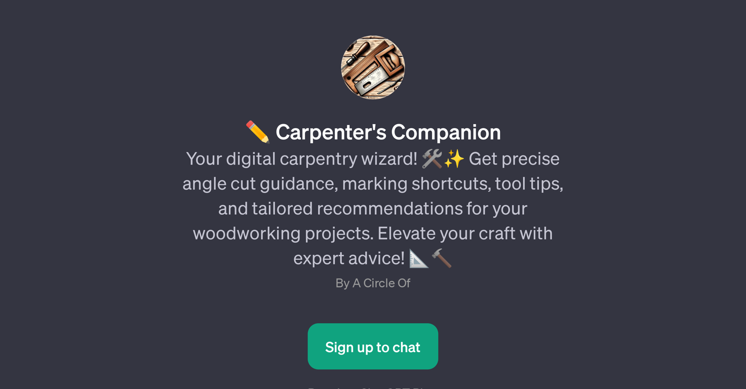 Carpenter's Companion website