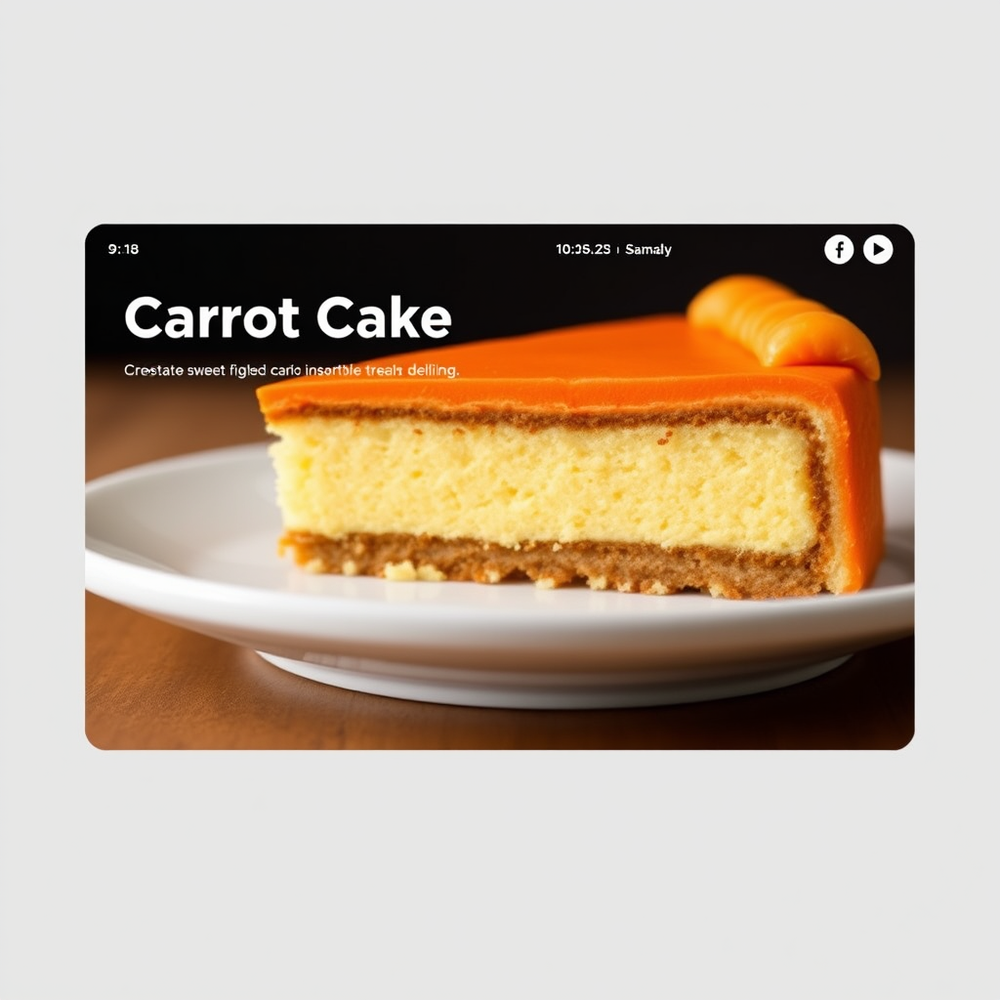 Carrot Cake website