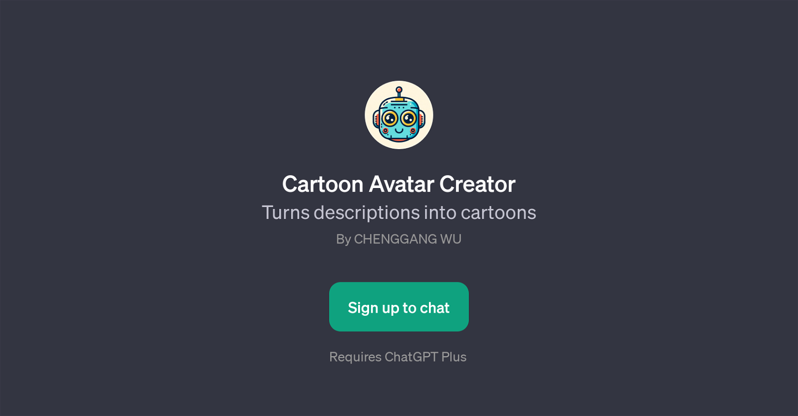 Cartoon Avatar Creator website