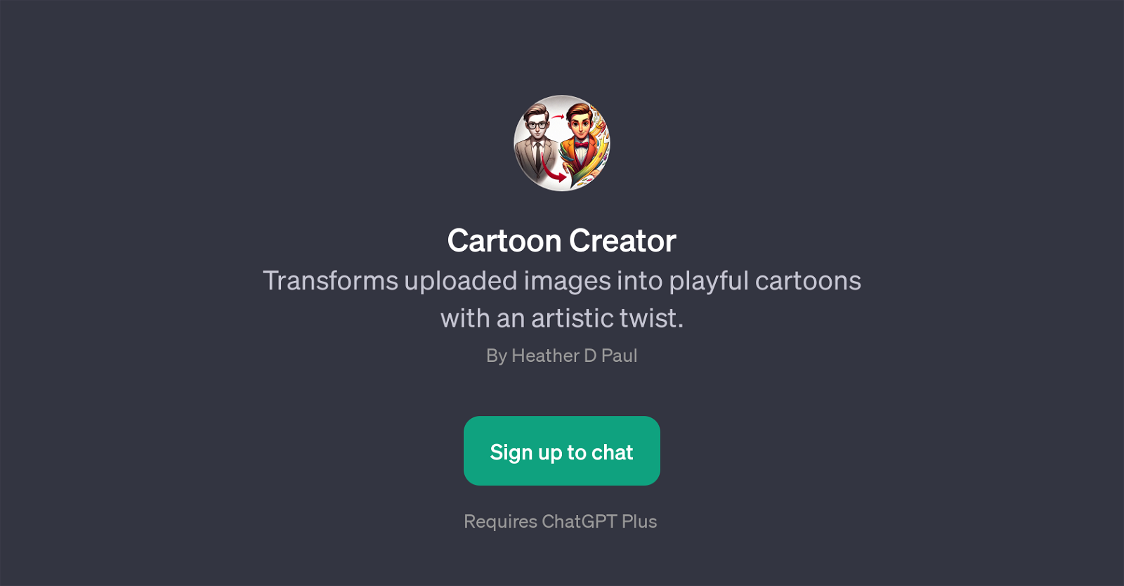Cartoon Creator website