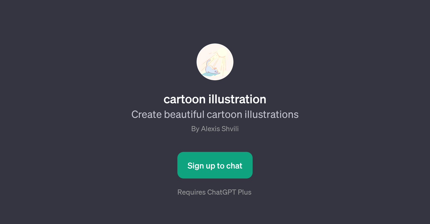 Cartoon Illustration website