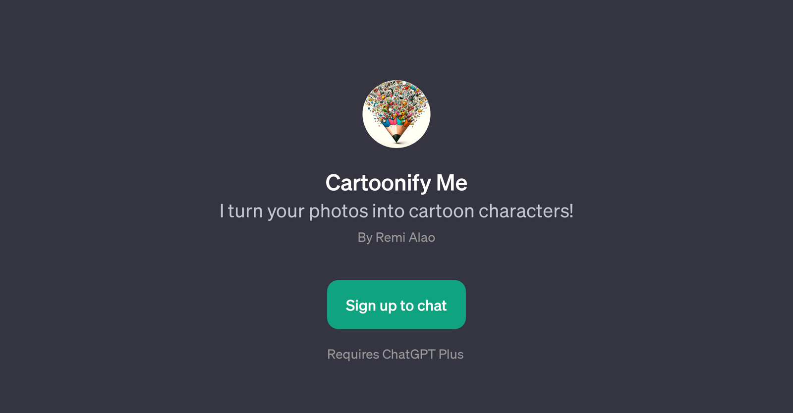 Cartoonify Me website