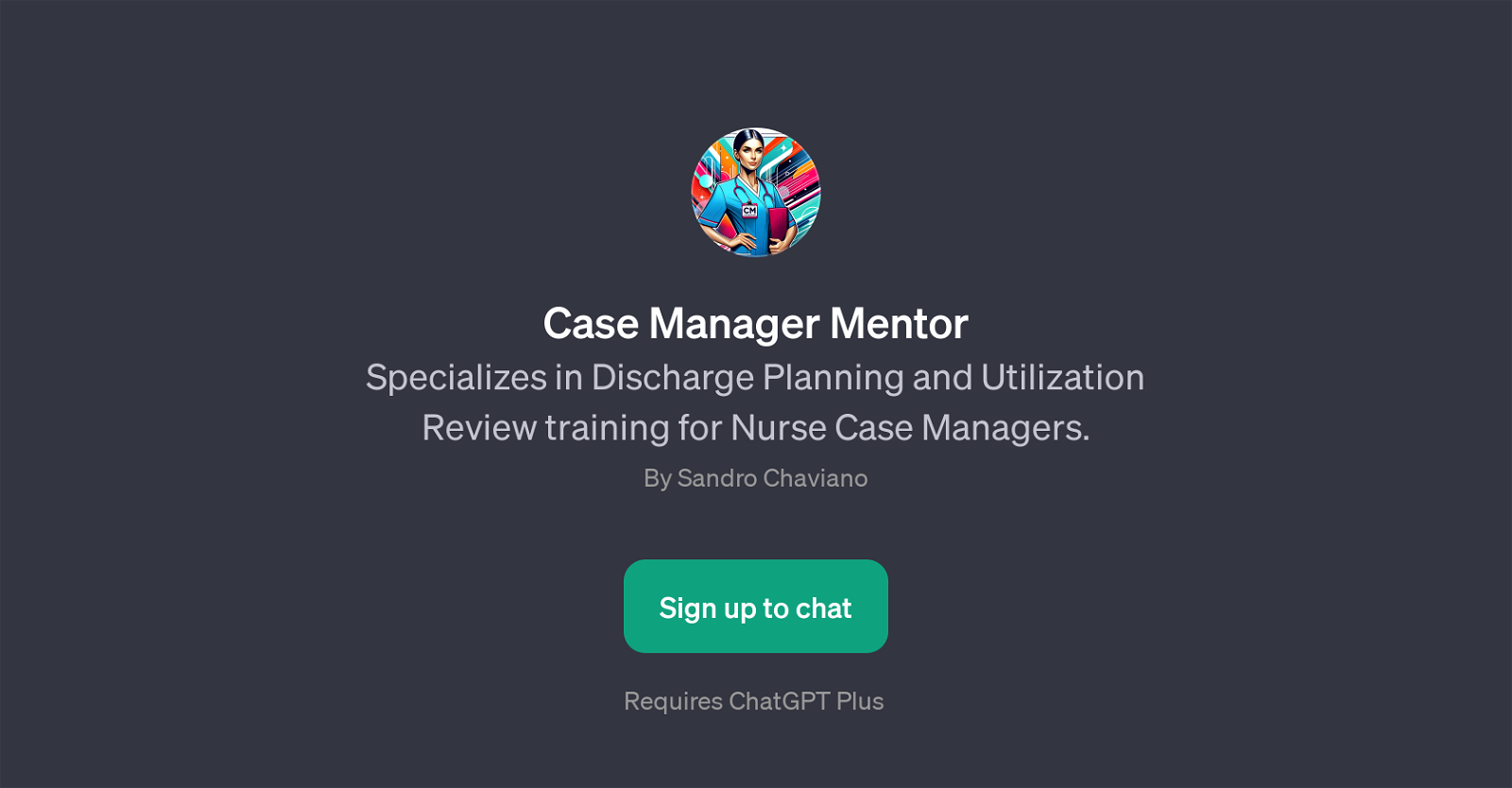 Case Manager Mentor website