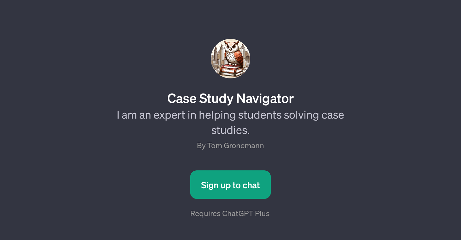 Case Study Navigator website