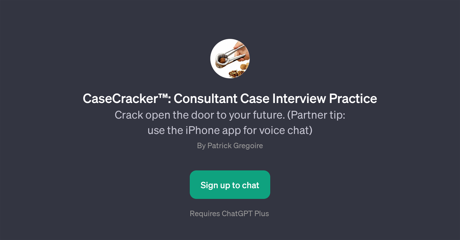 CaseCracker: Consultant Case Interview Practice website