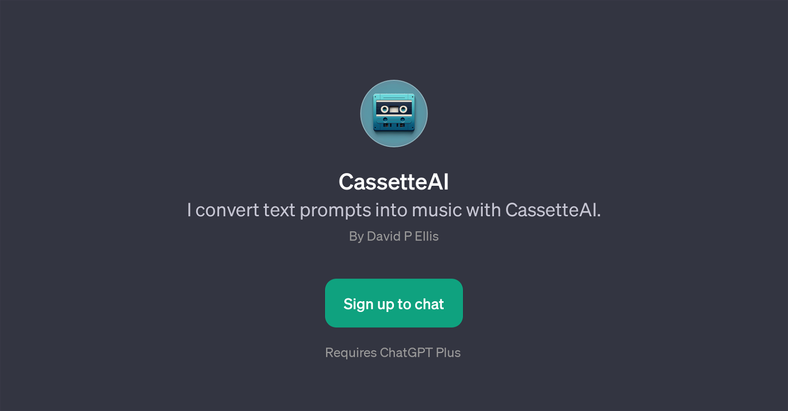 CassetteAI website