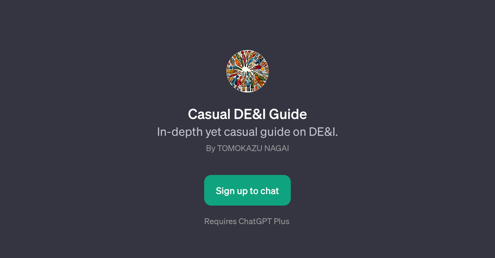 Casual DE&I Guide website