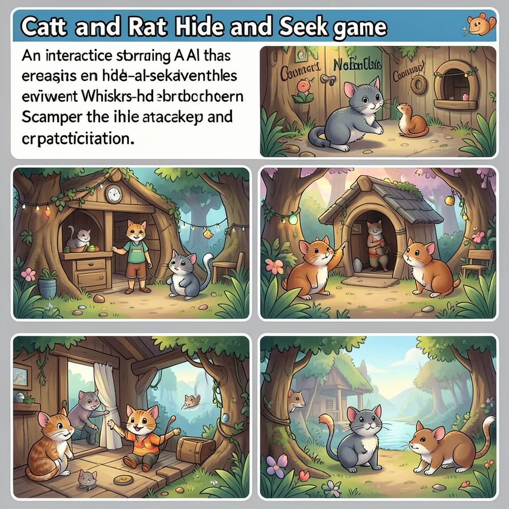 Cat and rat hide and seek game website