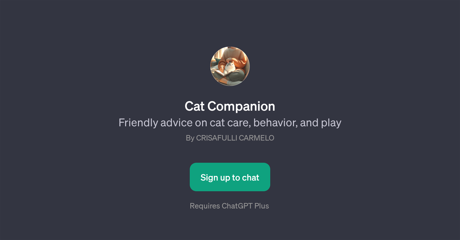 Cat Companion website
