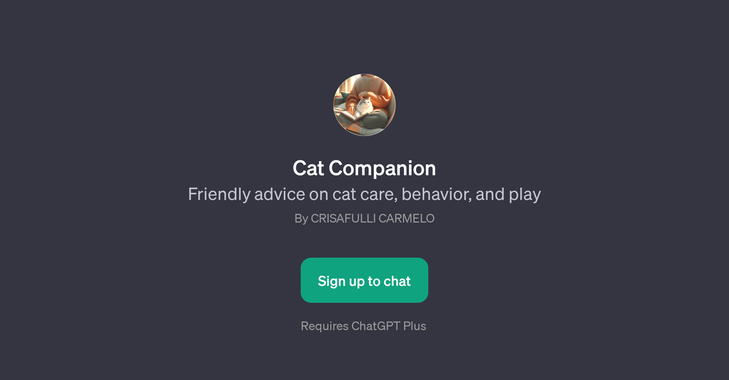 Cat Companion website