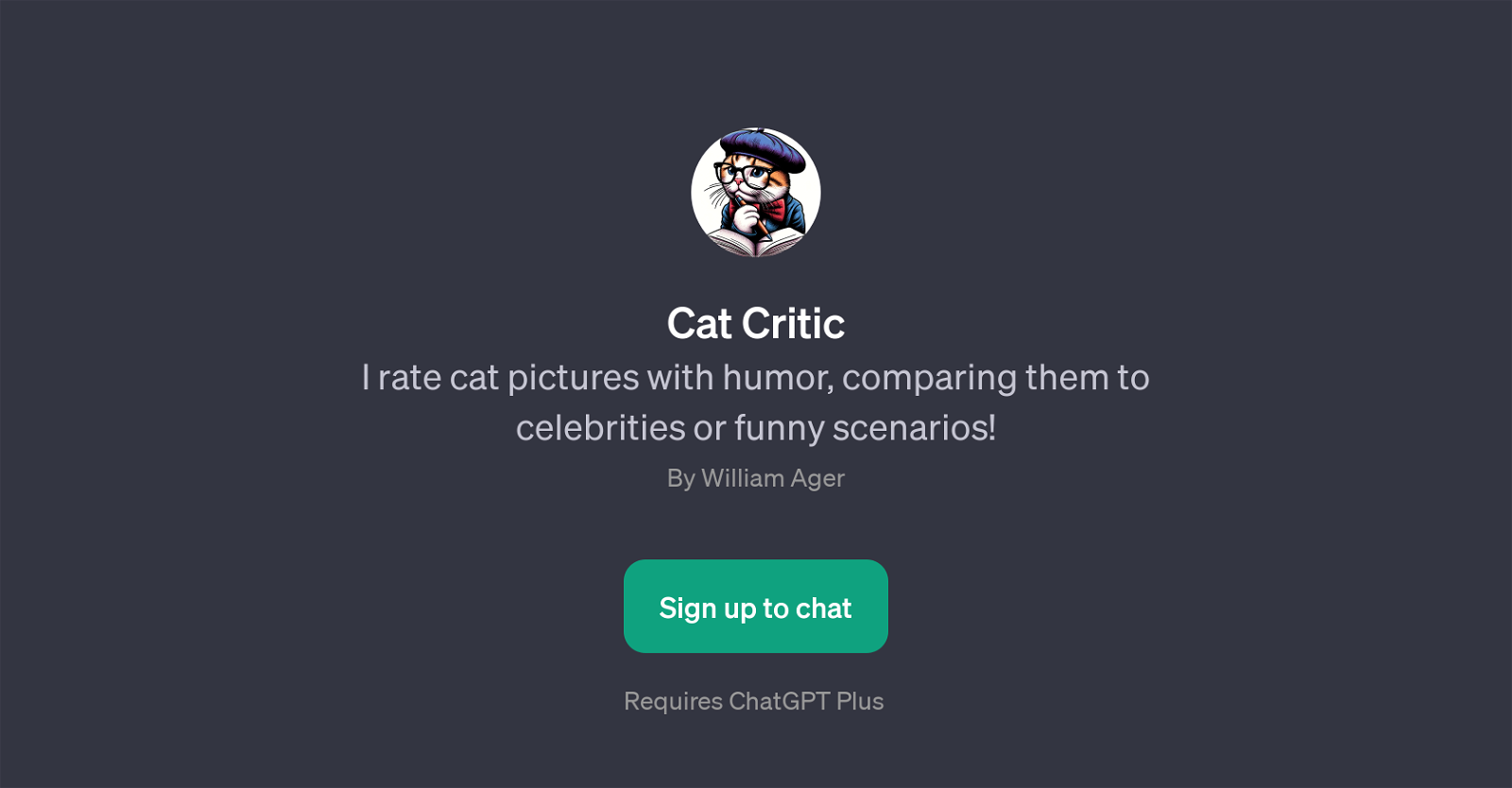 Cat Critic website