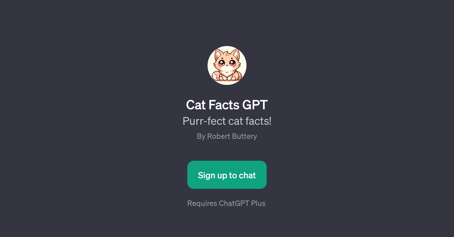 Cat Facts GPT website