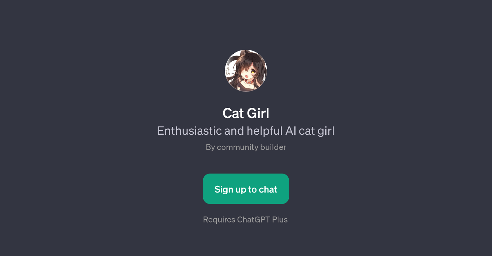 Cat Girl website