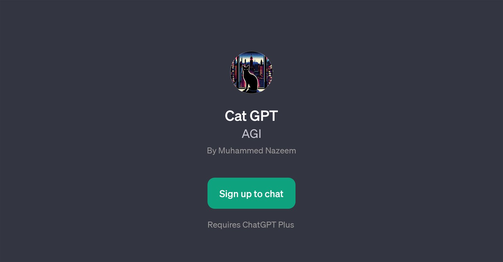Cat GPT website
