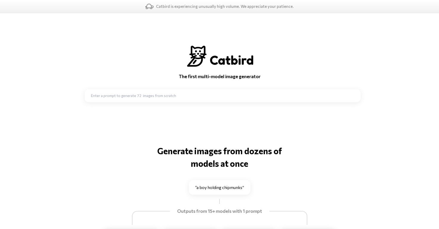 Catbird website