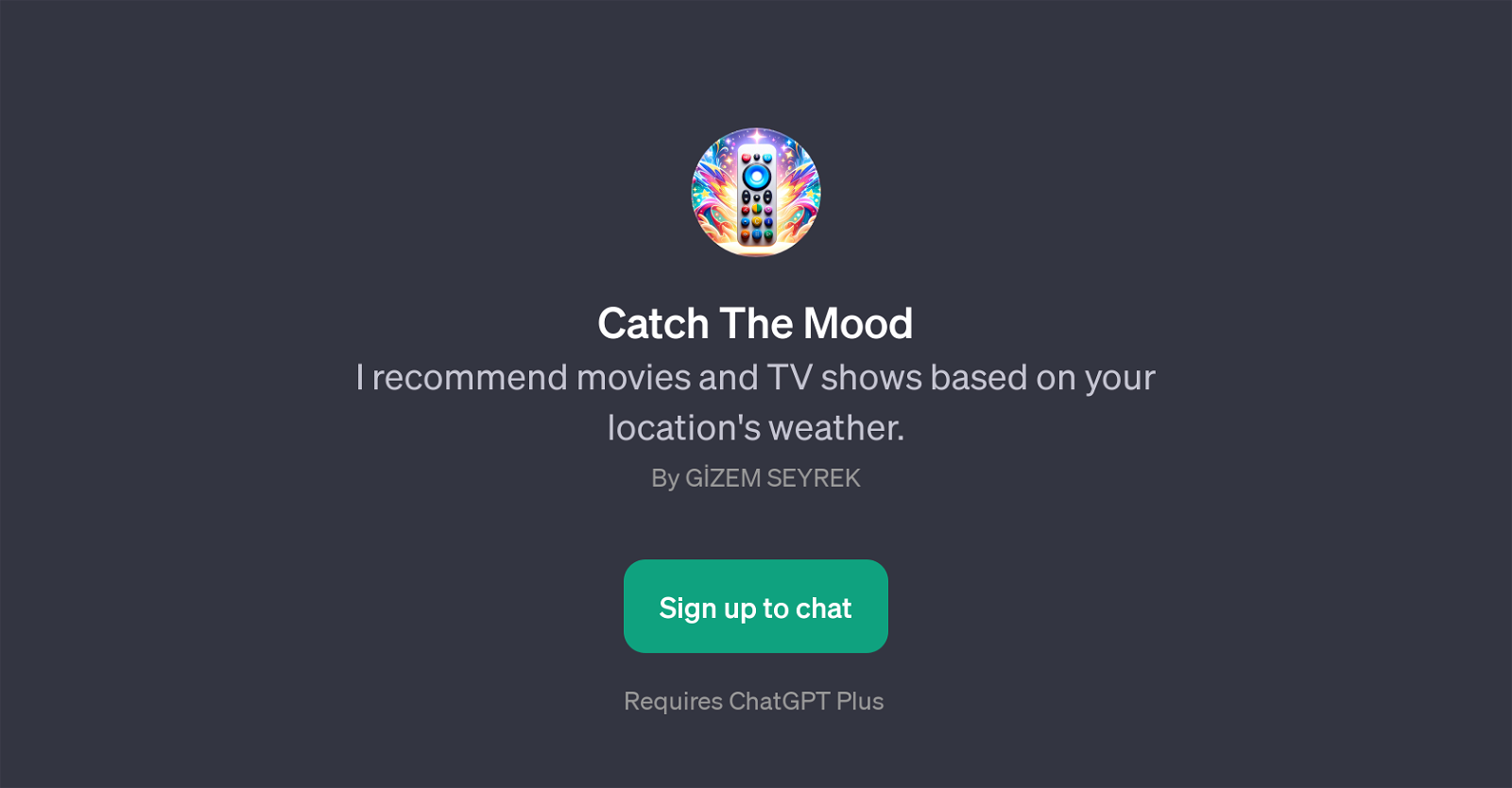 Catch The Mood website