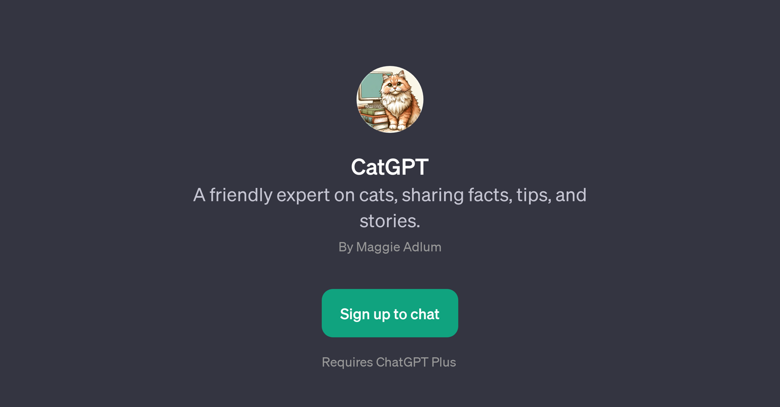 CatGPT website