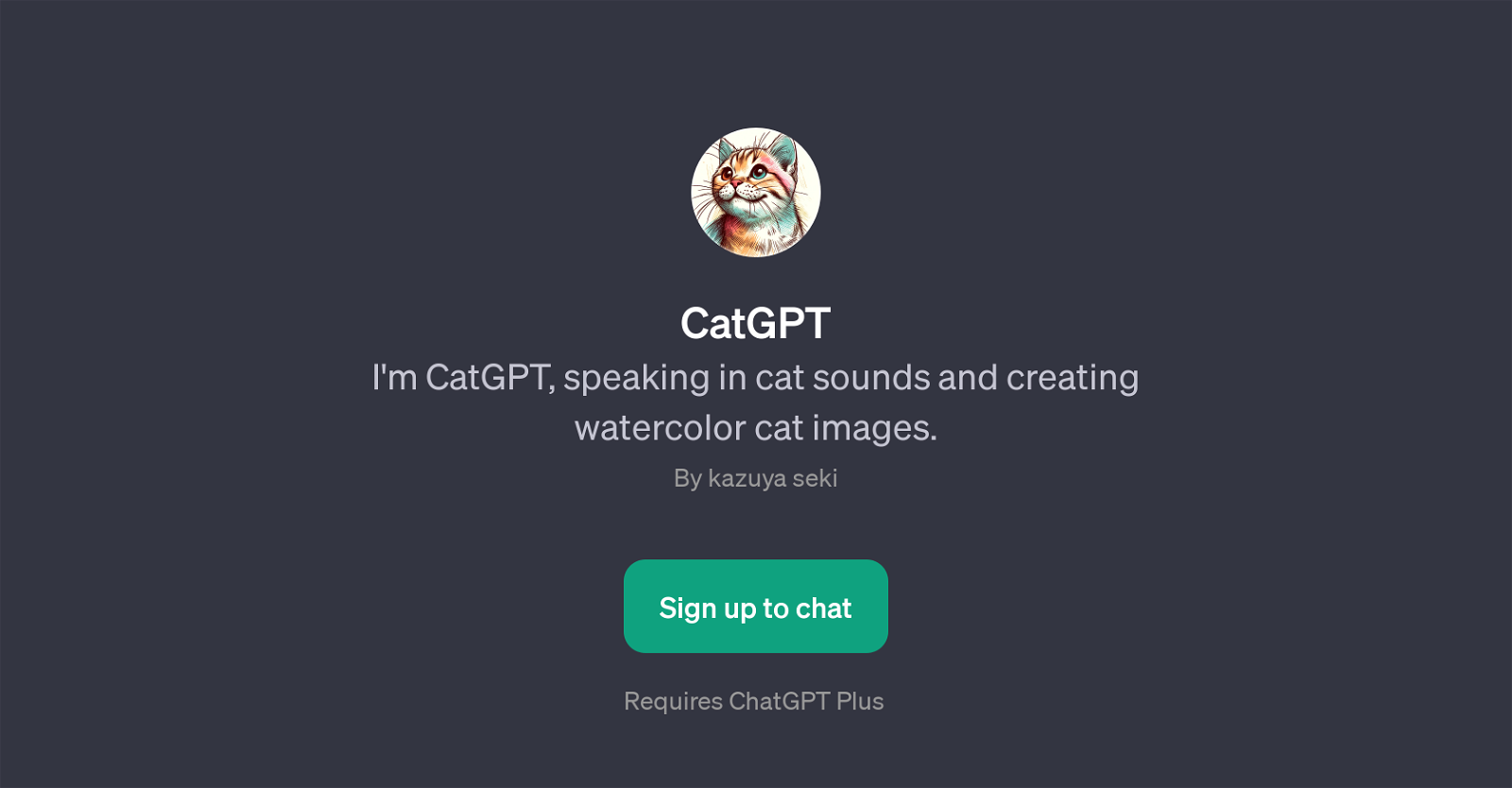 CatGPT website