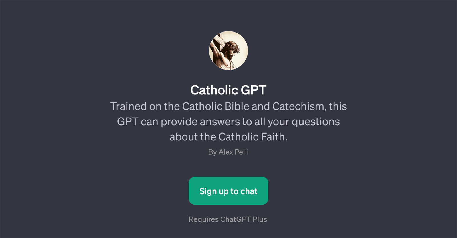 Catholic GPT website