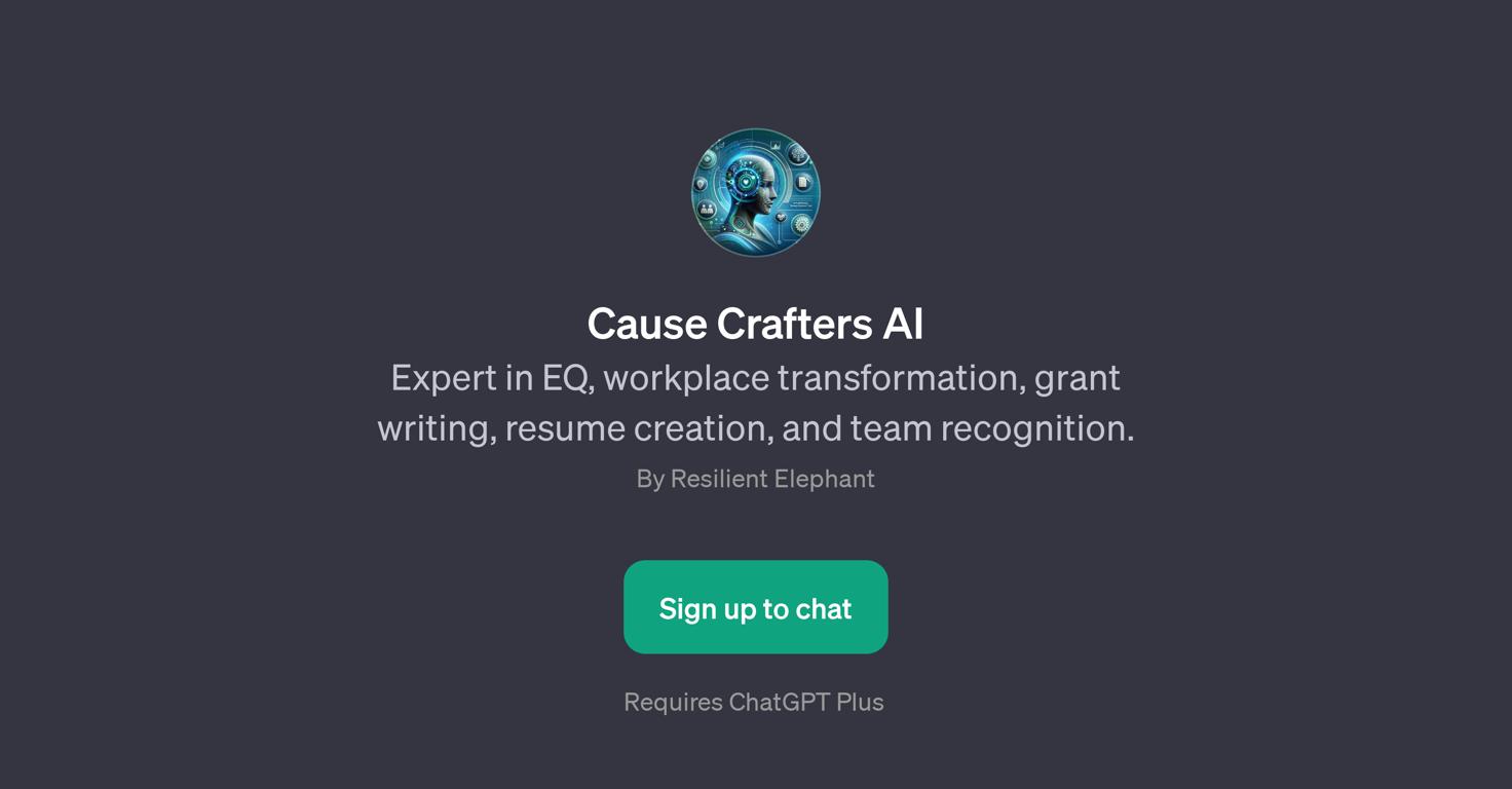 Cause Crafters AI website