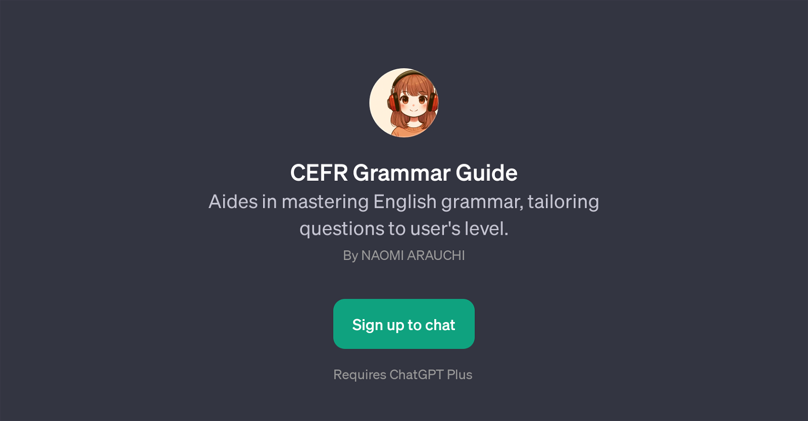 CEFR Grammar Guide website
