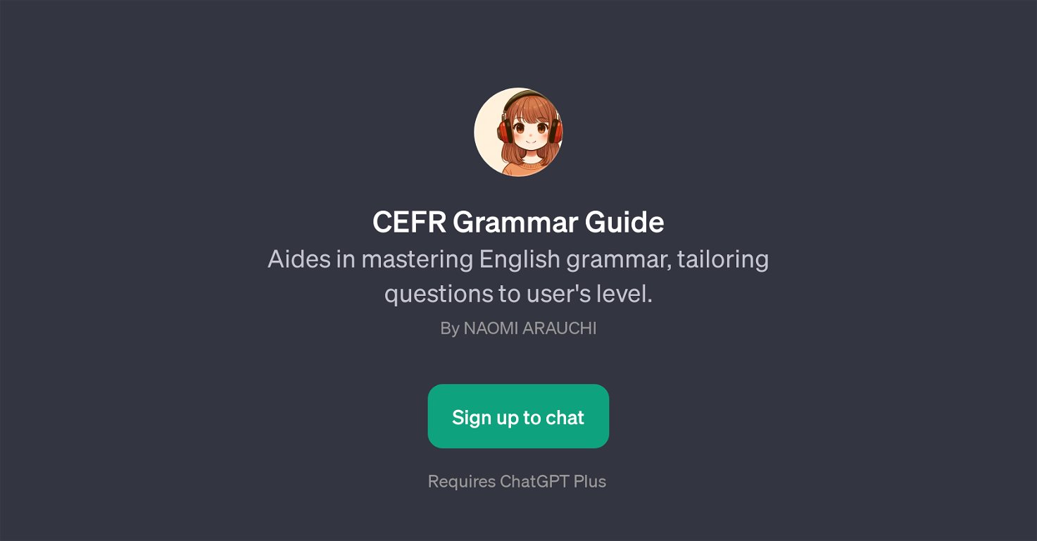 CEFR Grammar Guide website