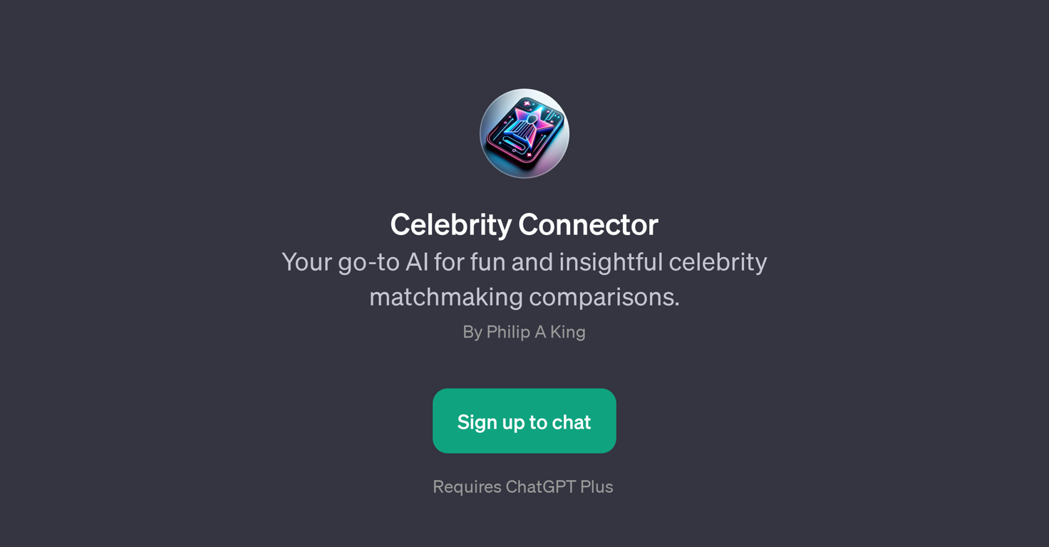 Celebrity Connector website