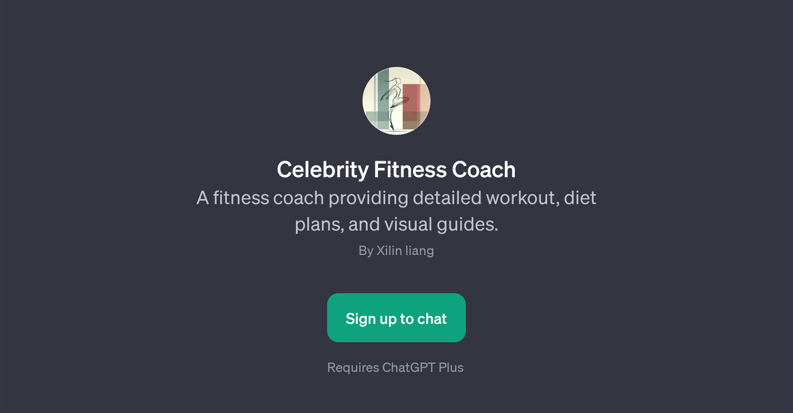 Celebrity Fitness Coach GPT website