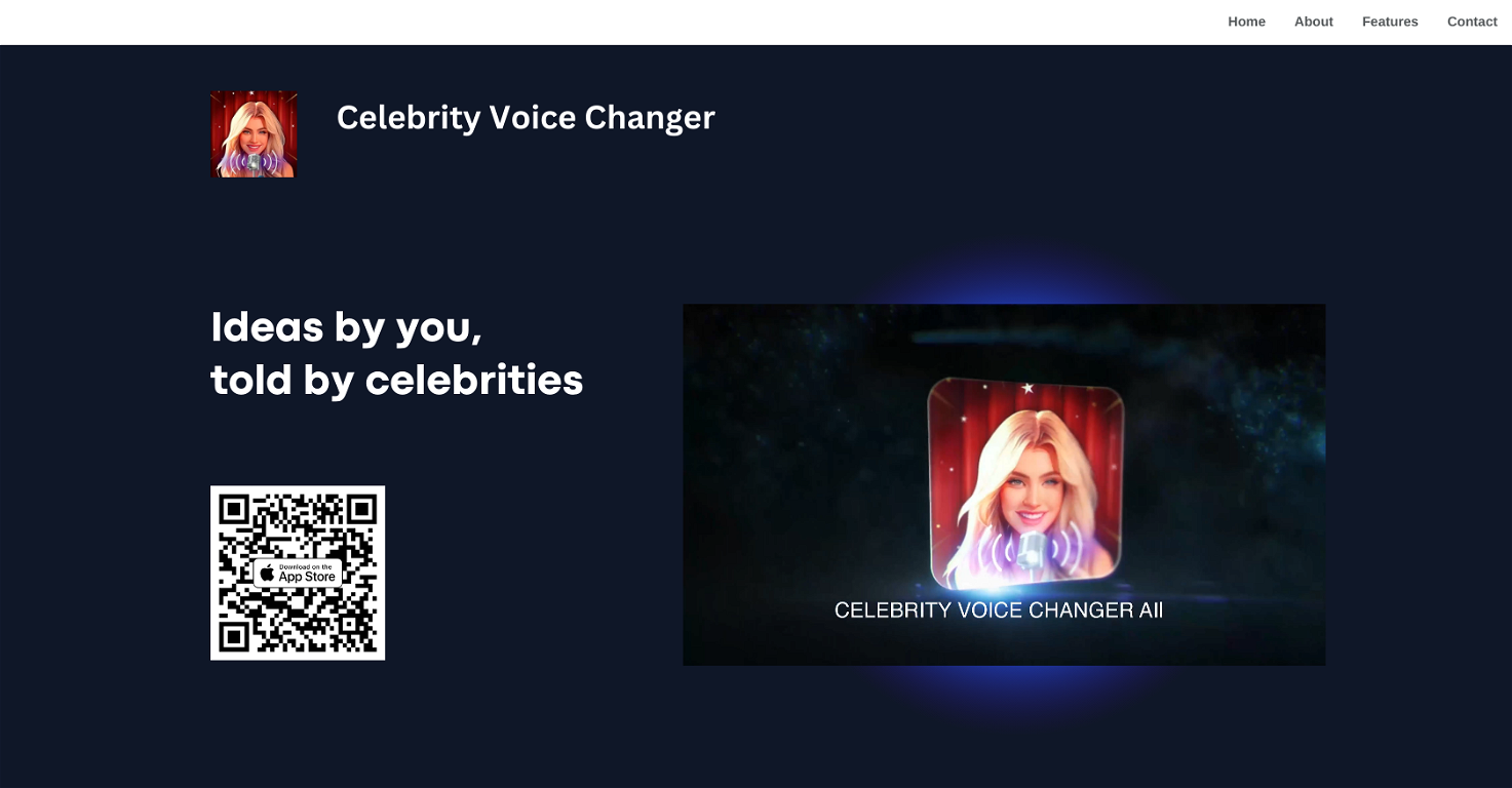 Celebrity Voice Changer website