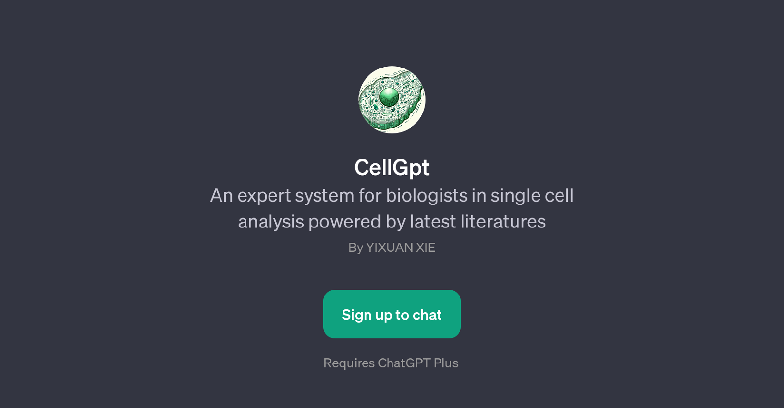 CellGpt website