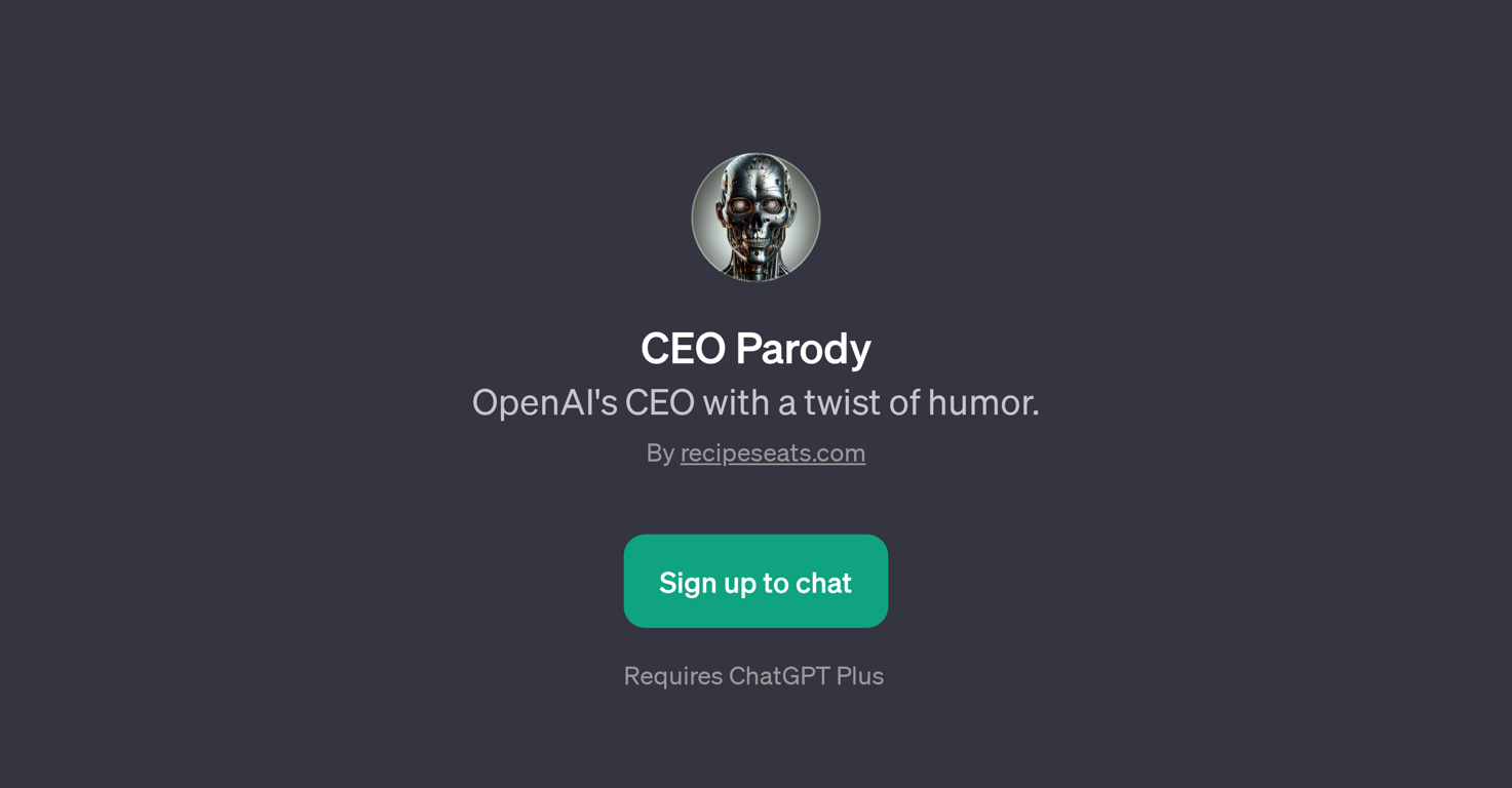 CEO Parody website