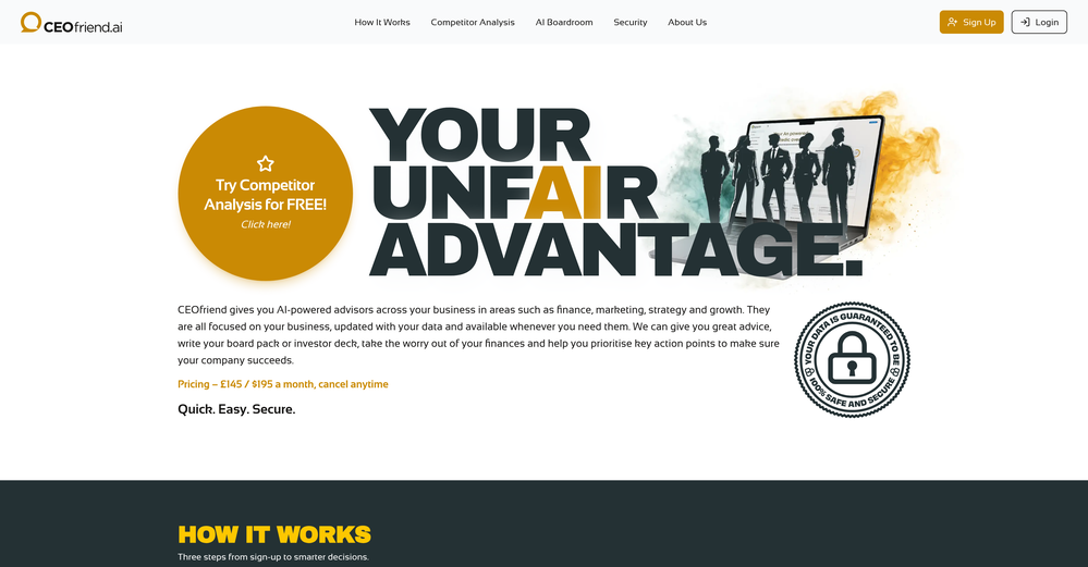 CEOfriend website