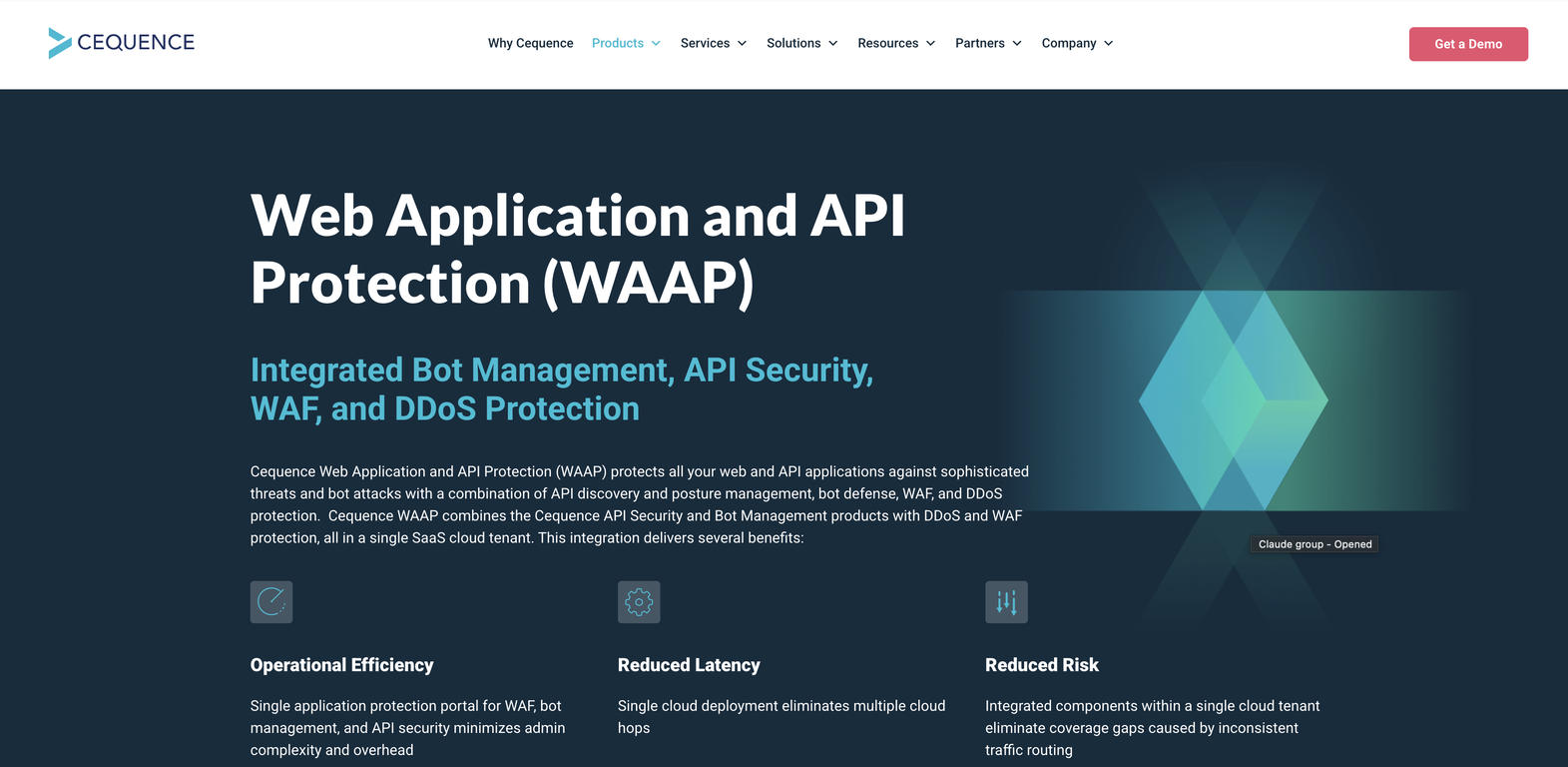 Cequence website