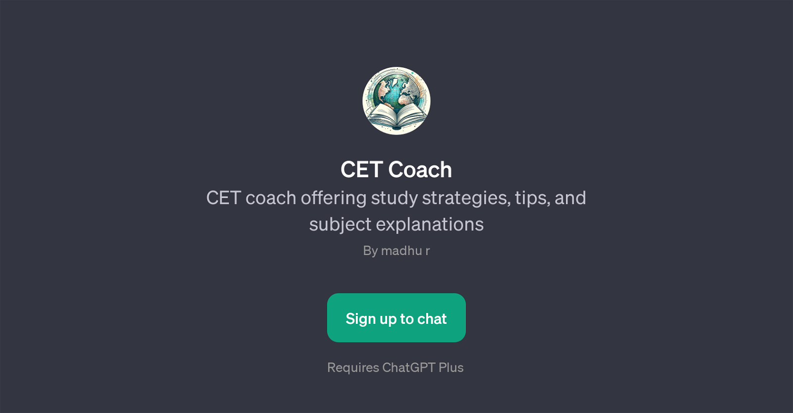 CET Coach website