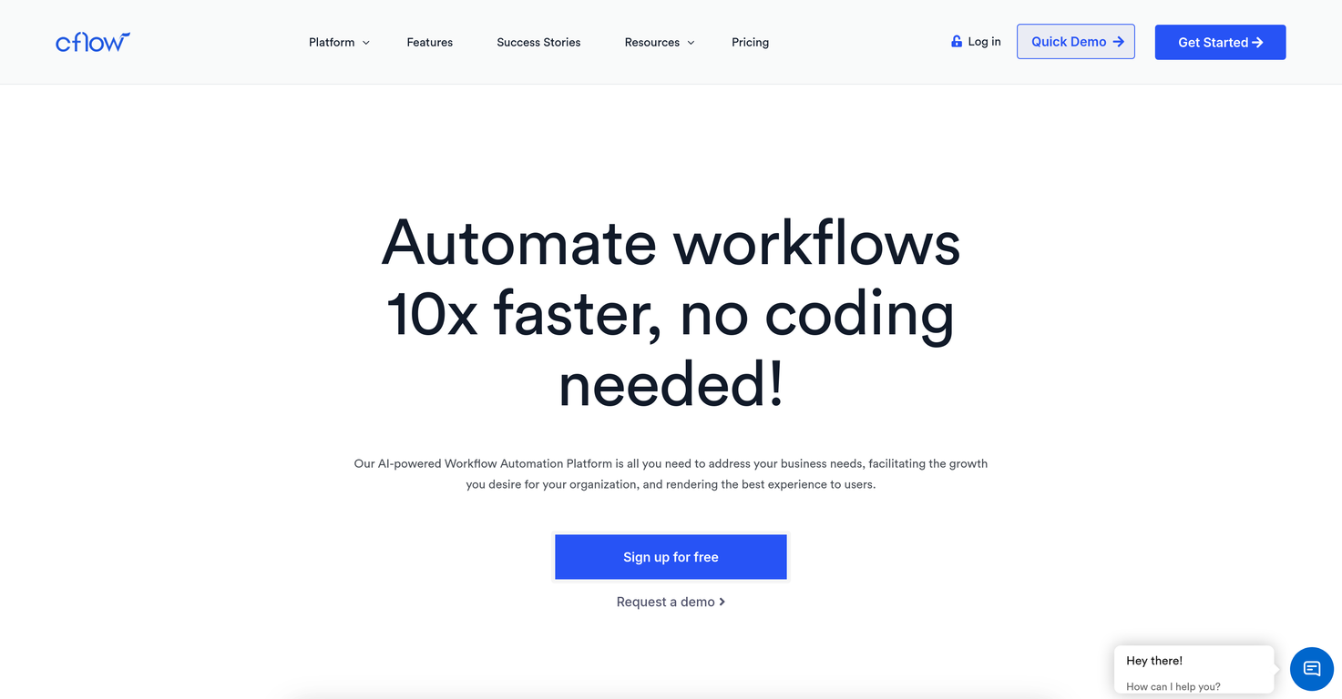 Cflow website