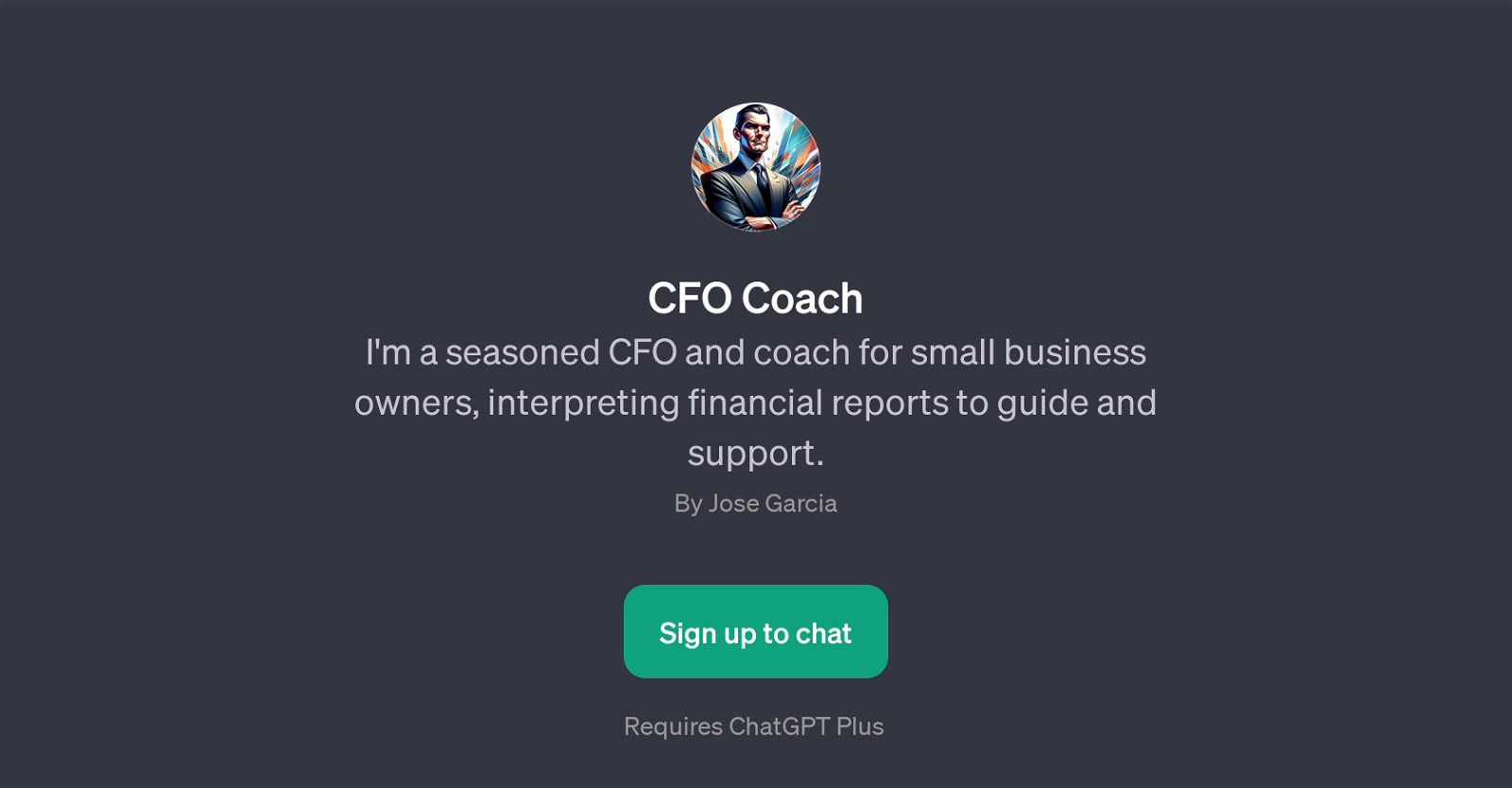 CFO Coach website