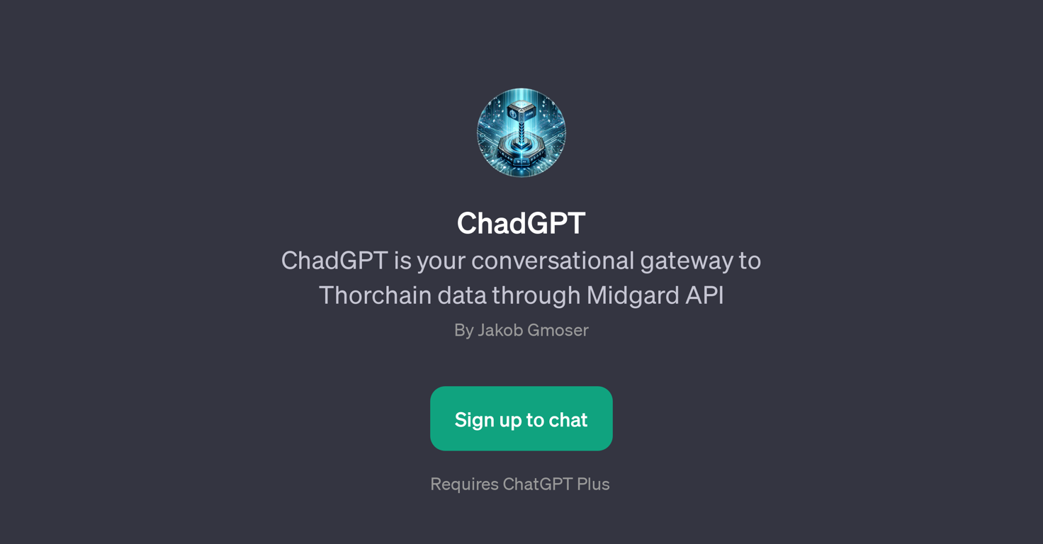 ChadGPT website
