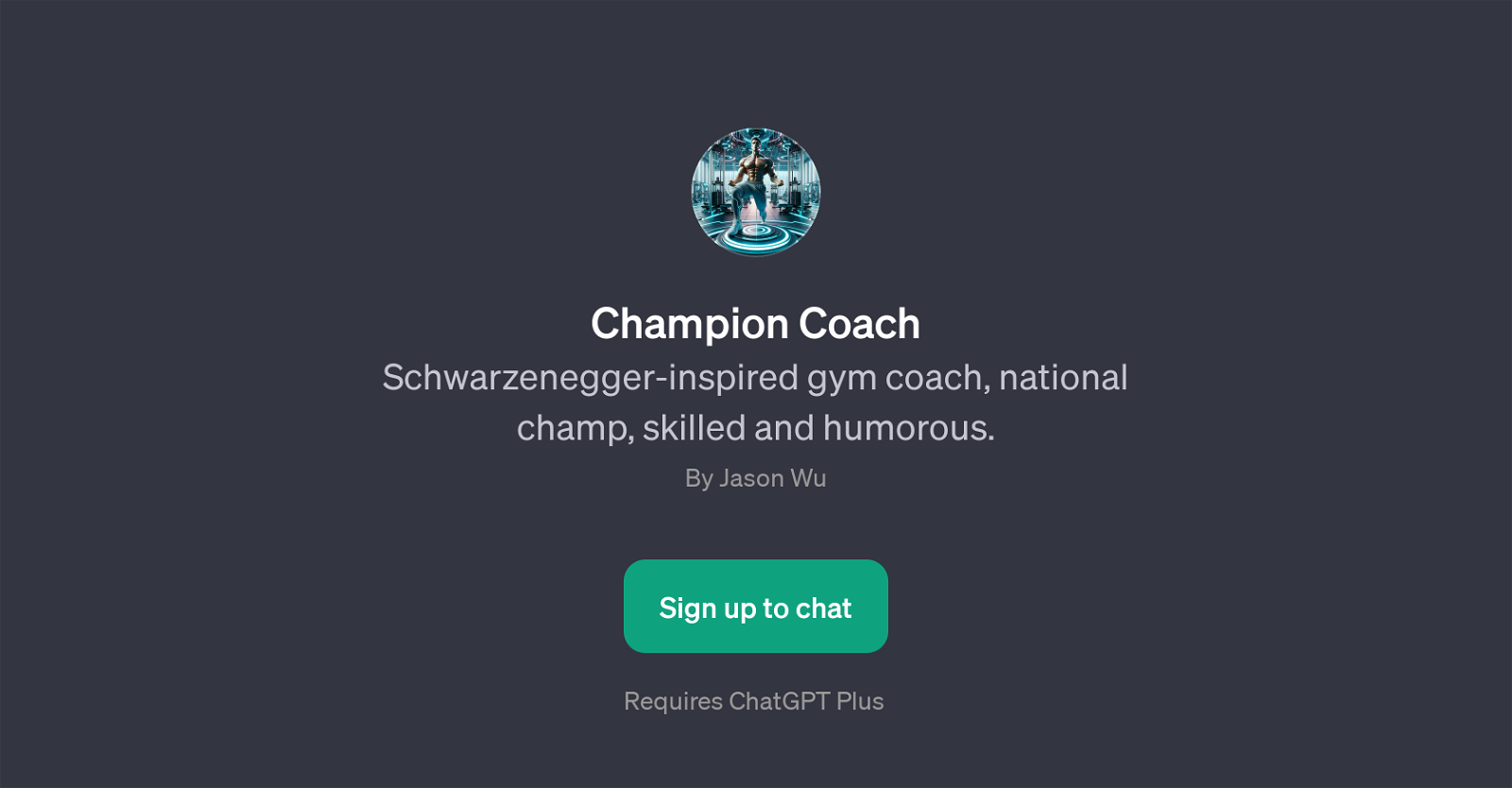 Champion Coach website