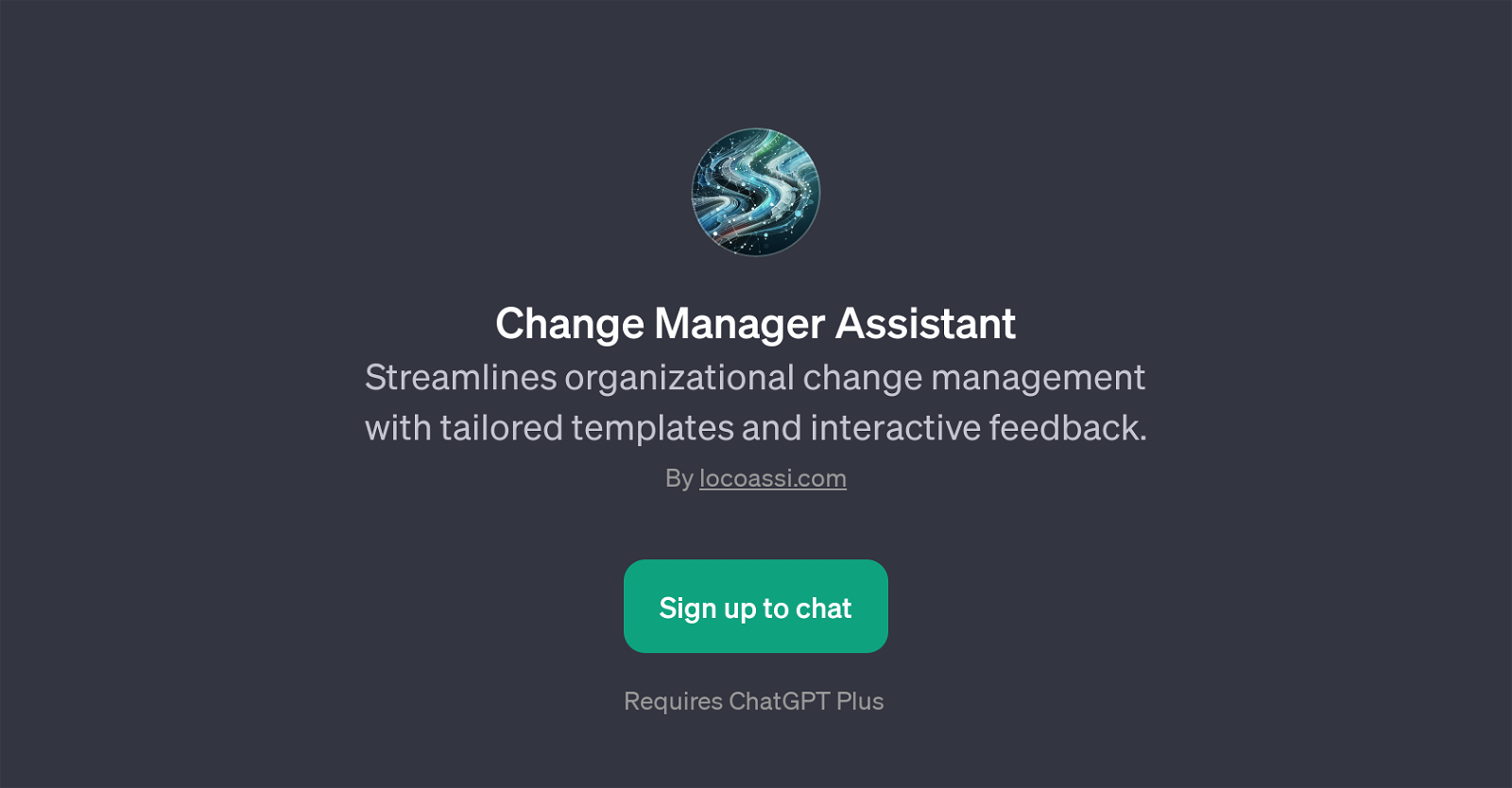 Change Manager Assistant website