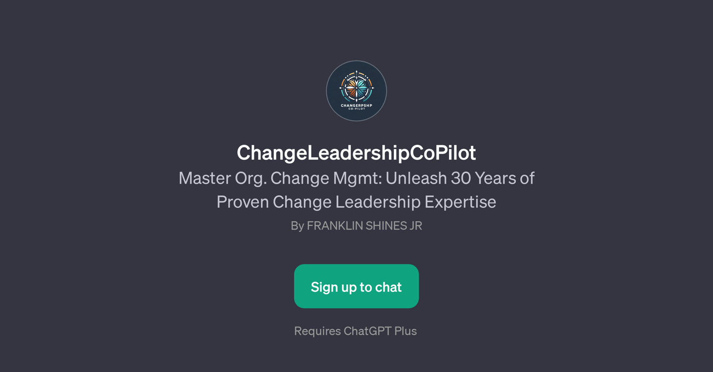 ChangeLeadershipCoPilot website
